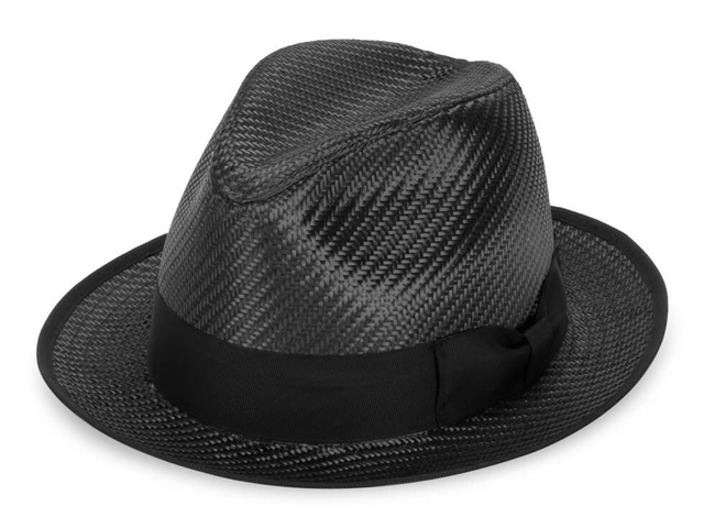 Elegante sombrero de fibra de carbono: sombreros modernos