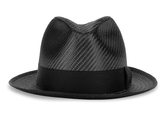Elegante sombrero de fibra de carbono: sombreros modernos