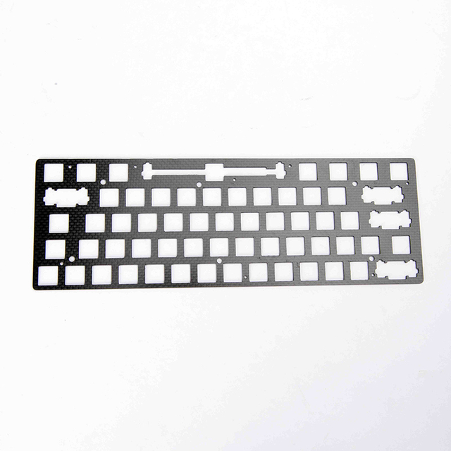 Soporte para teclado de fibra de carbono elegante y resistente