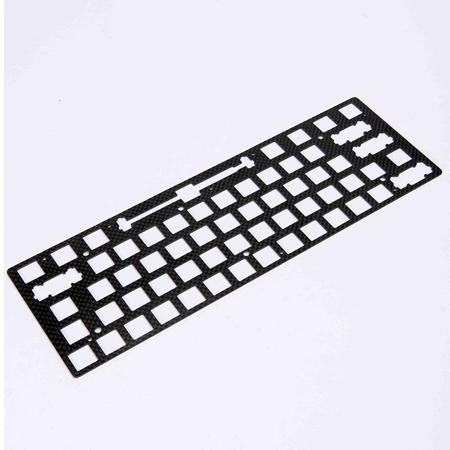 Soporte para teclado de fibra de carbono elegante y resistente